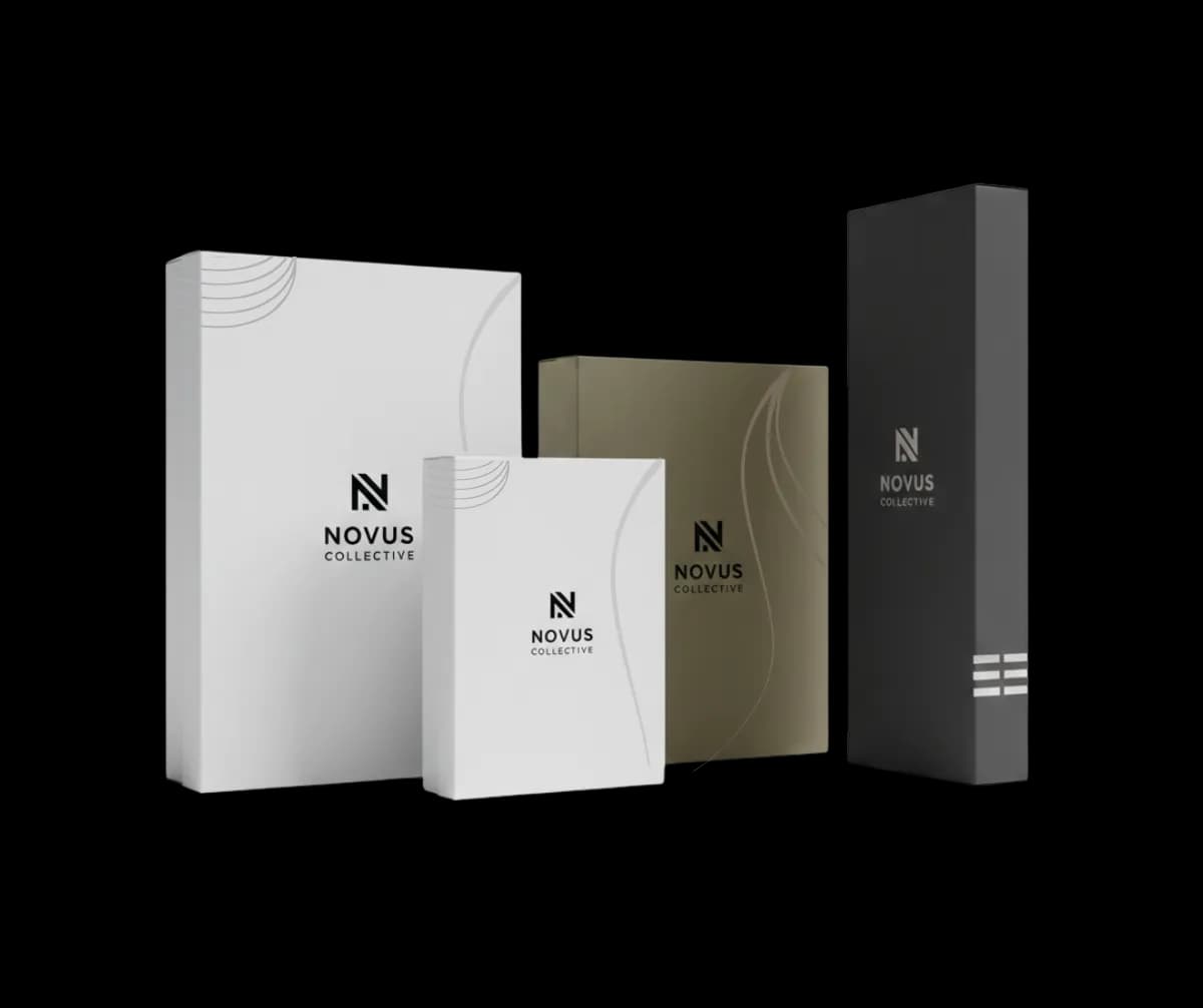 Stack of professional business cards